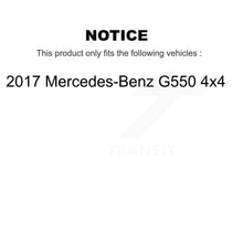 Charger l'image dans la galerie, Front Rear Ceramic Brake Pads Kit For 2017 Mercedes-Benz G550 4x4