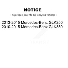 Charger l'image dans la galerie, Front Drilled Slot Brake Rotor &amp; Ceramic Pad Kit For Mercedes-Benz GLK350 GLK250