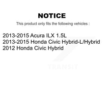 Charger l'image dans la galerie, Front Coat Drill Slot Disc Brake Rotor Ceramic Pad Kit For Honda Civic Acura ILX