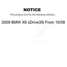 Charger l'image dans la galerie, [Front+Rear] 2009 BMW X6 From 10 08 Performance Drilled &amp; Slotted Brake Rotor &amp; Ceramic Pads Kit For Max Braking