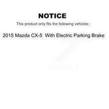 Load image into Gallery viewer, Front Rear Coated Drilled Slot Disc Brake Rotor &amp; Ceramic Pad Kit For Mazda CX-5