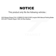 Load image into Gallery viewer, Front Rear Coated Drilled Slot Disc Brake Rotor Ceramic Pad Kit For Nissan Rogue