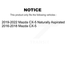 Load image into Gallery viewer, Front Rear Coated Drilled Slot Disc Brake Rotor &amp; Ceramic Pad Kit For Mazda CX-5