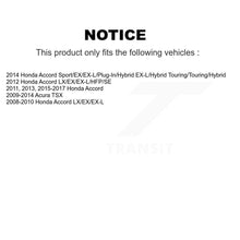 Load image into Gallery viewer, Rear Coat Drill Slot Disc Brake Rotor Ceramic Pad Kit For Honda Accord Acura TSX