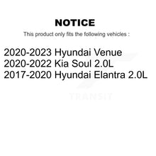 Charger l'image dans la galerie, Rear Drilled Slot Brake Rotor Ceramic Pad Kit For Hyundai Elantra Kia Soul Venue