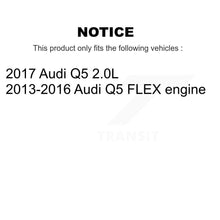 Load image into Gallery viewer, Front Coated Drilled Slotted Disc Brake Rotors And Ceramic Pads Kit For Audi Q5
