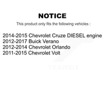 Charger l&#39;image dans la galerie, [Front+Rear] 2012-2013 Buick Verano Performance Drilled &amp; Slotted Brake Rotor &amp; Ceramic Pads Kit For Max Braking