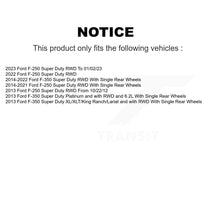 Load image into Gallery viewer, Front Drill Slot Brake Rotor Hub Ceramic Pad Kit For Ford F-250 Super Duty F-350