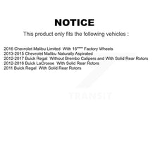 Load image into Gallery viewer, Front Drill Slot Brake Rotor Ceramic Pad Kit For Chevrolet Malibu Buick LaCrosse