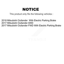 Load image into Gallery viewer, Front Rear Drill Slot Disc Brake Rotors Ceramic Pad Kit For Mitsubishi Outlander