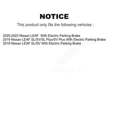 Charger l'image dans la galerie, Front Rear Coated Drilled Slotted Disc Brake Rotors And Ceramic Pads Kit For Nissan LEAF KDT-101912