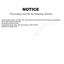 Load image into Gallery viewer, Air Cabin Engine Oil Filters (3 Total) Kit For Toyota Corolla Yaris iM