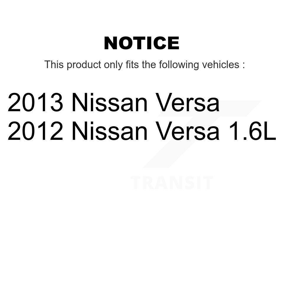 Air Cabin Engine Oil Filters (3 Total) Kit For Nissan Versa KFM-100132