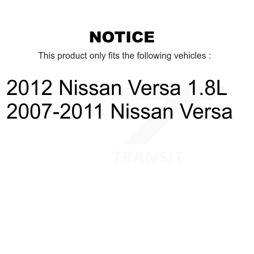 Air Cabin Engine Oil Filters (3 Total) Kit For Nissan Versa KFM-100133