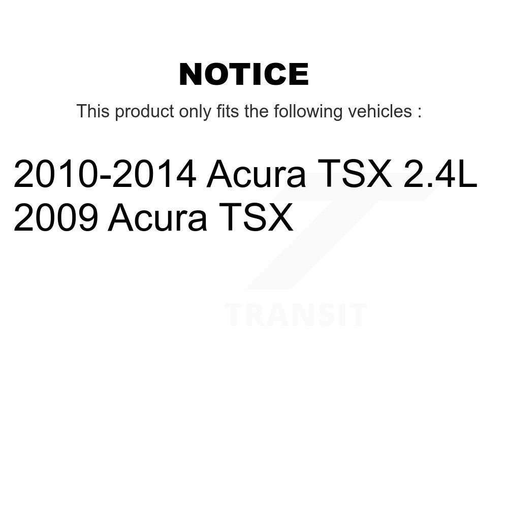 Air Cabin Engine Oil Filters (3 Total) Kit For Acura TSX KFM-100183