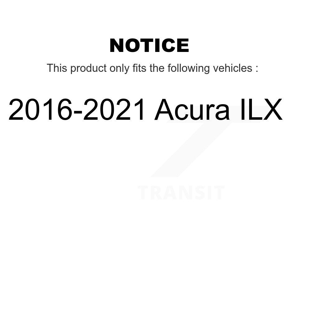 Air Cabin Engine Oil Filters (3 Total) Kit For 2016-2021 Acura ILX KFM-100192