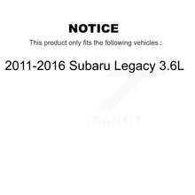 Charger l'image dans la galerie, Air Cabin Engine Oil Filters (3 Total) Kit For 11-16 Subaru Legacy 3.6L