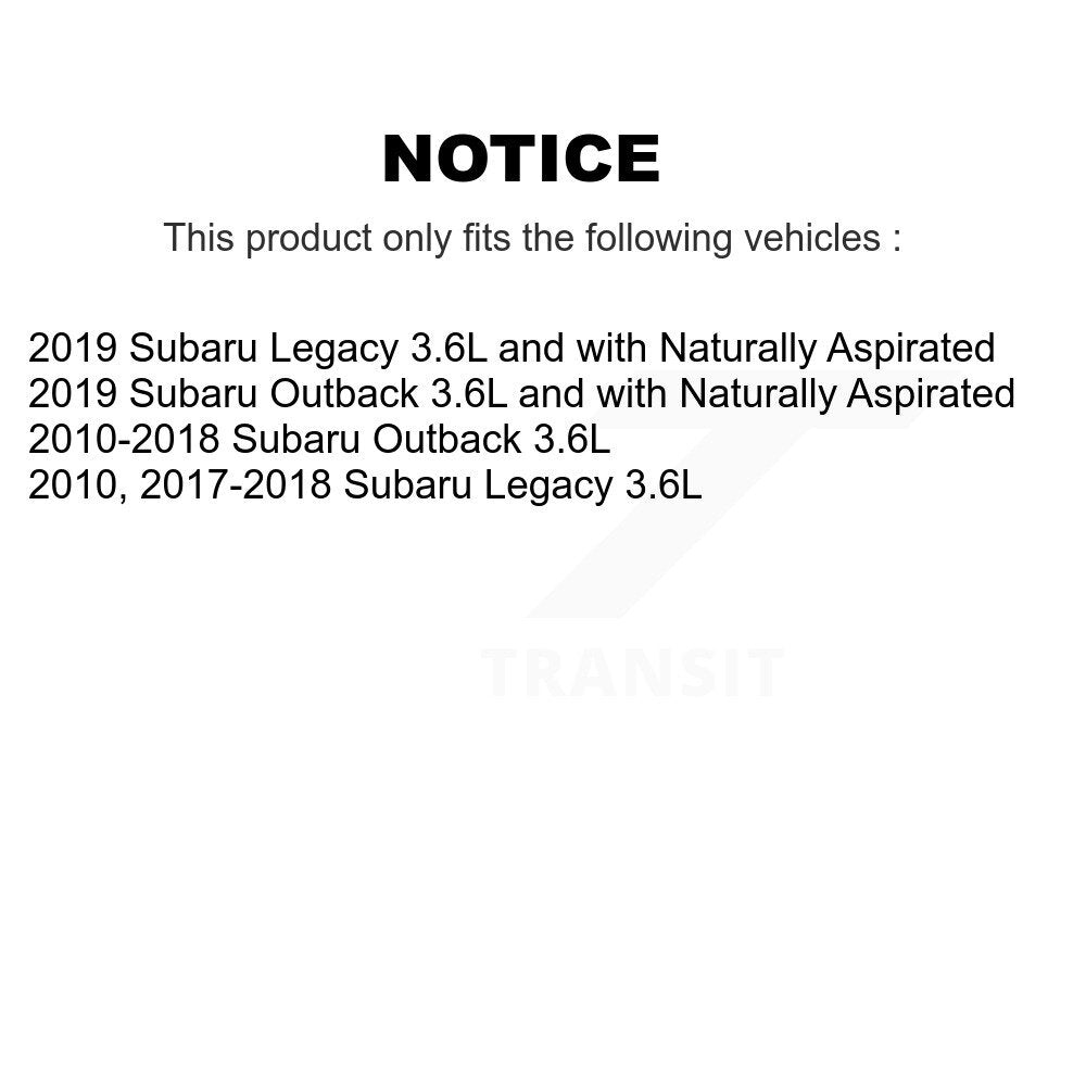 Air Cabin Engine Oil Filters (3 Total) Kit For Subaru Outback Legacy KFM-100218