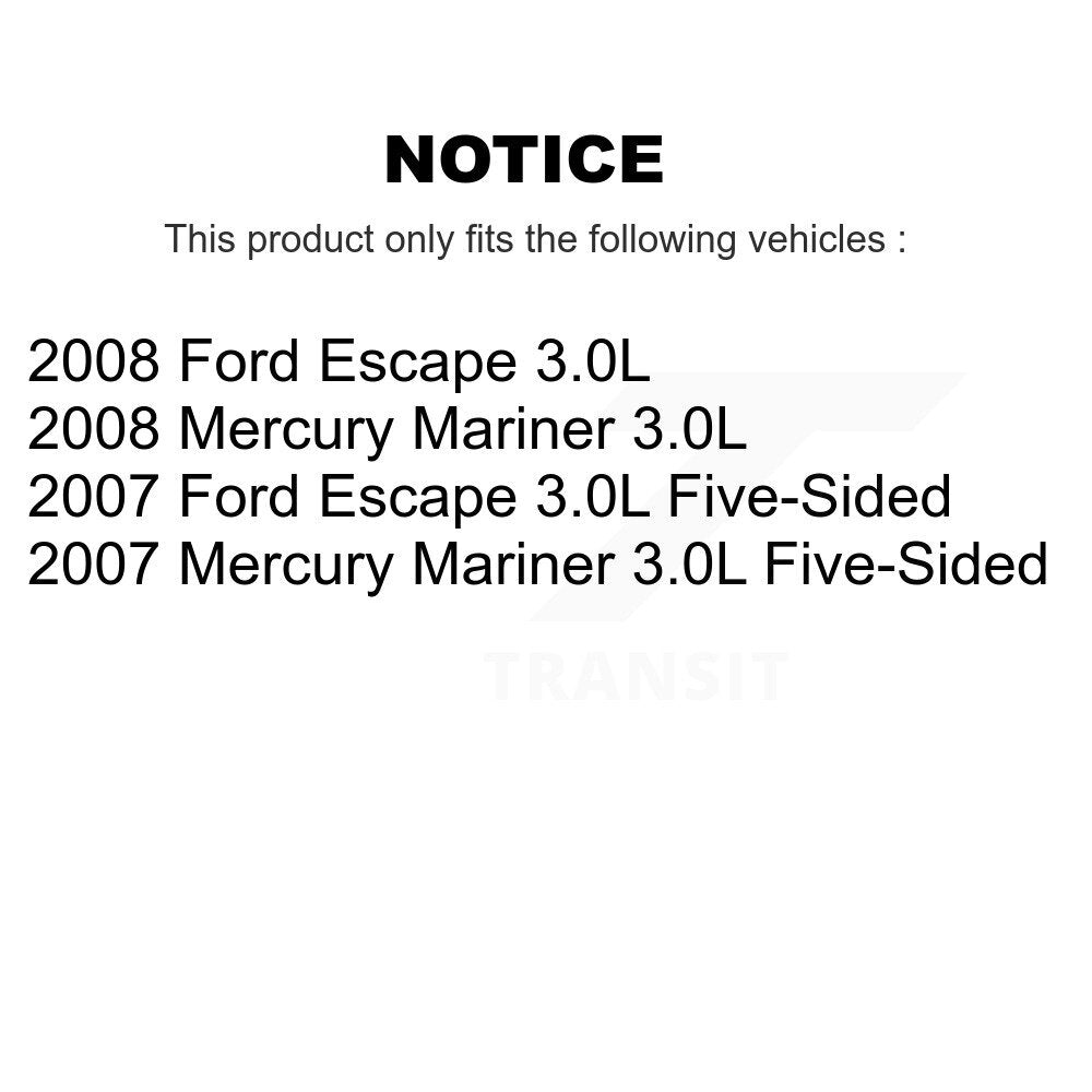 Air Cabin Engine Oil Filters (3 Total) Kit For Ford Escape Mercury 3.0L