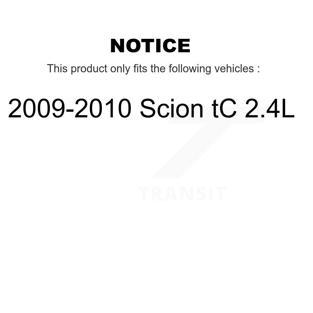 Air Cabin Engine Oil Filters (3 Total) Kit For 2009-2010 Scion tC 2.4L