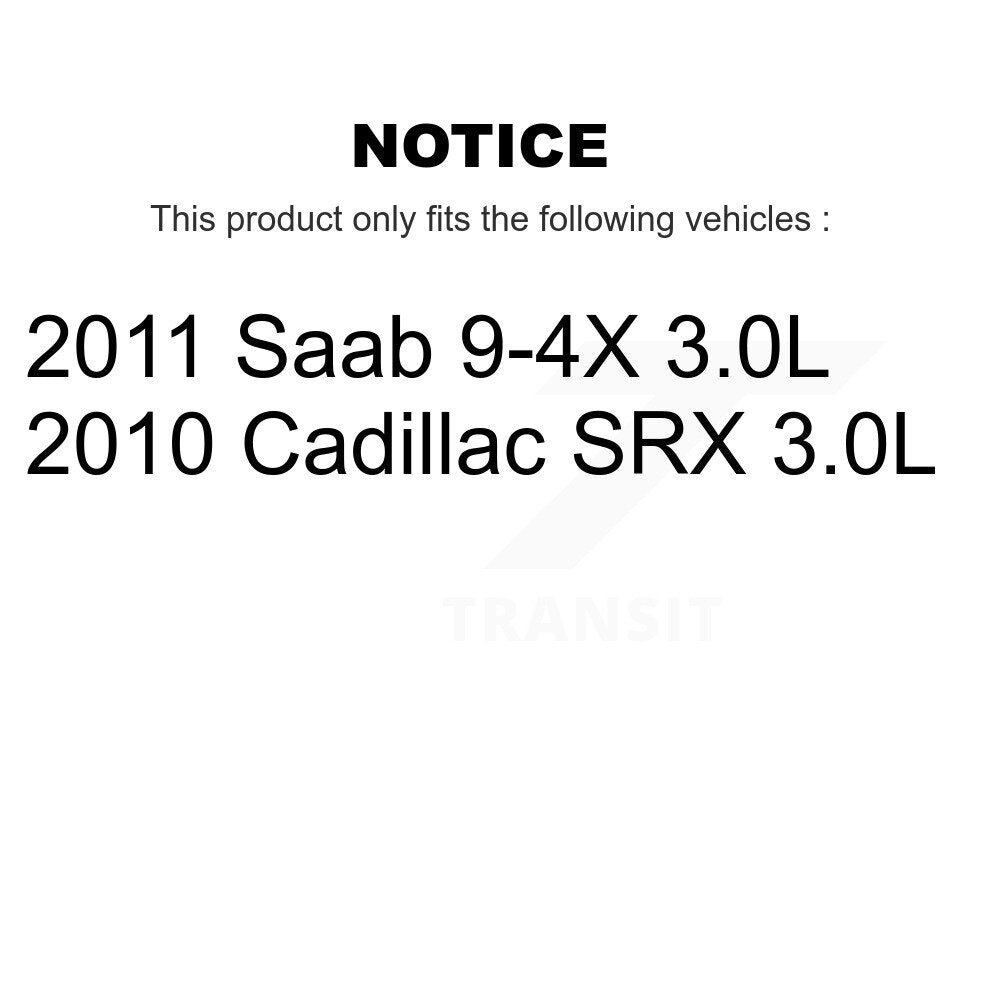 Air Cabin Engine Oil Filters (3 Total) Kit For Cadillac SRX Saab 9-4X KFM-100297