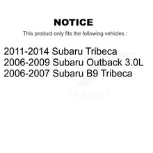 Load image into Gallery viewer, Air Cabin Engine Oil Filters (3 Total) Kit For Subaru Outback B9 Tribeca