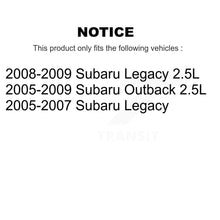 Load image into Gallery viewer, Air Cabin Engine Oil Filters (3 Total) Kit For Subaru Outback Legacy KFM-100308