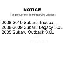 Load image into Gallery viewer, Air Cabin Engine Oil Filters (3 Total) Kit For Subaru Legacy Outback KFM-100309