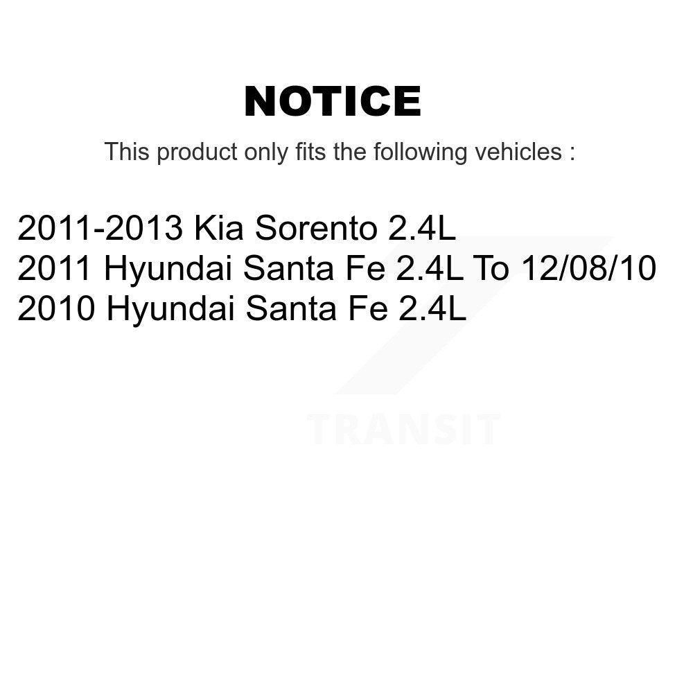 Air Cabin Engine Oil Filters (3 Total) Kit For Kia Sorento Hyundai Santa