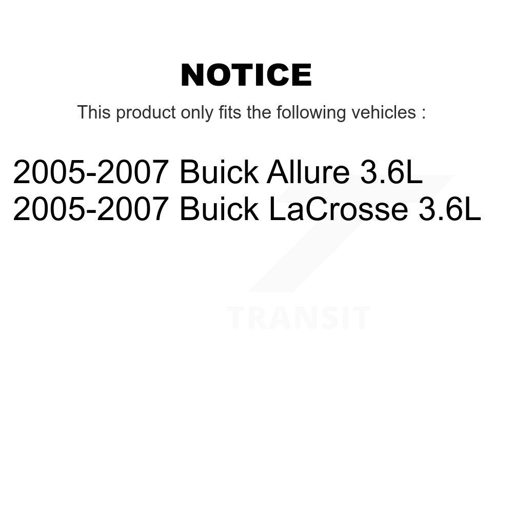 Air Cabin Engine Oil Filters (3 Total) Kit For Buick LaCrosse Allure KFM-100315