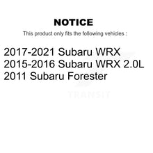 Load image into Gallery viewer, Air Cabin Engine Oil Filters (3 Total) Kit For Subaru WRX Forester KFM-100337