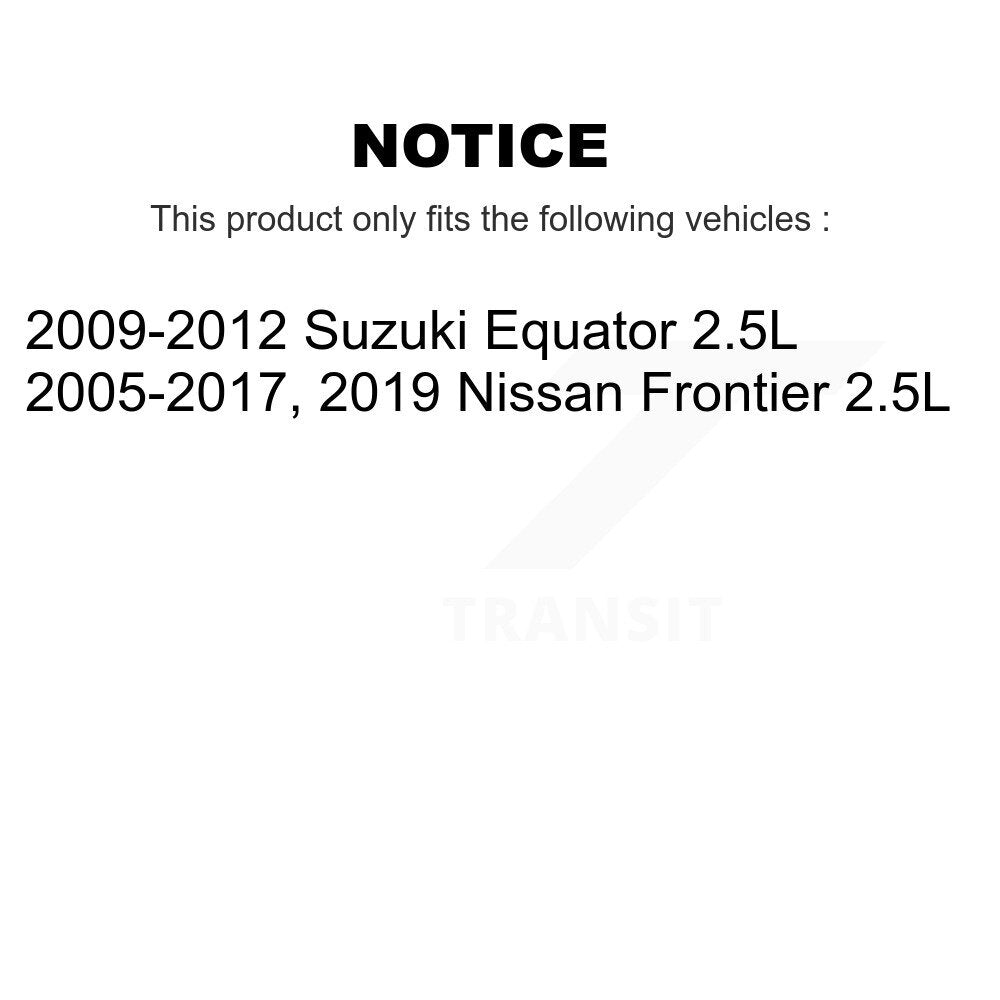 Air Cabin Engine Oil Filters (3 Total) Kit For Nissan Frontier Suzuki KFM-100346