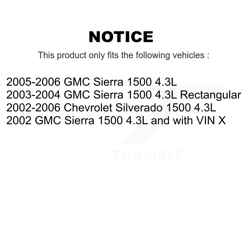 Air Cabin Engine Oil Filters (3 Total) Kit For Chevrolet Silverado 1500