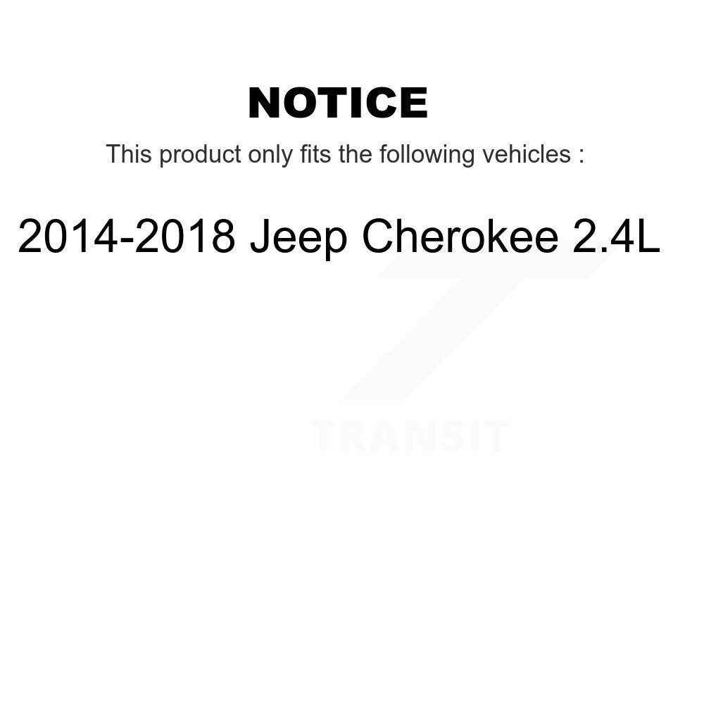 Air Cabin Engine Oil Filters (3 Total) Kit For 14-18 Jeep Cherokee 2.4L