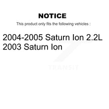 Charger l'image dans la galerie, Air Cabin Engine Cartridge Oil Filters (3 Total) Kit For Saturn Ion KFM-100494