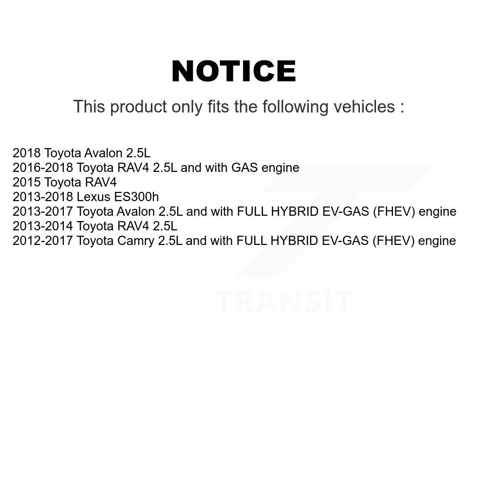 Air Cabin Engine Cartridge Oil Filters (3 Total) Kit For Toyota RAV4 Camry Lexus