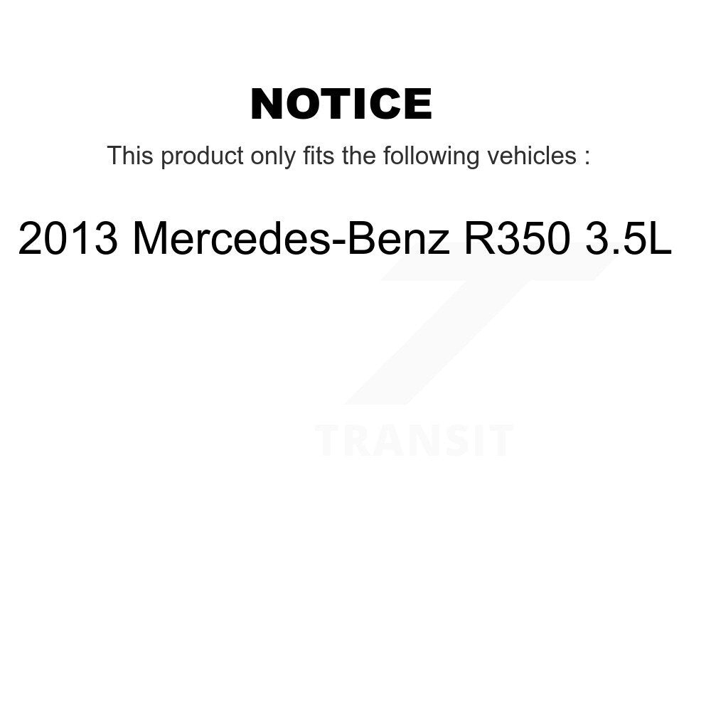 Air Cabin Engine Cartridge Oil Filters (3 Total) Kit For Mercedes-Benz R350 3.5L