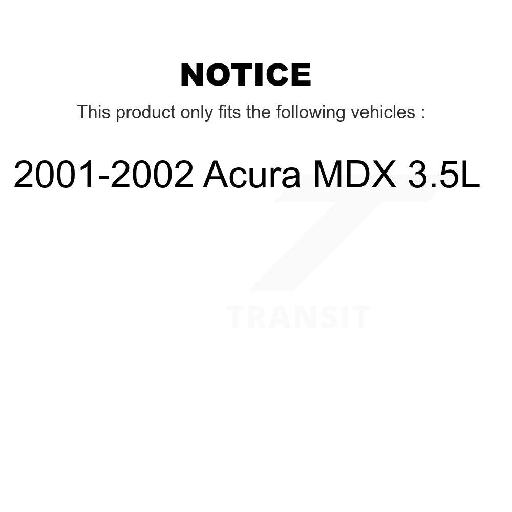 Air Cabin Engine Oil Filters (6 Total) Kit For 2001-2002 Acura MDX 3.5L