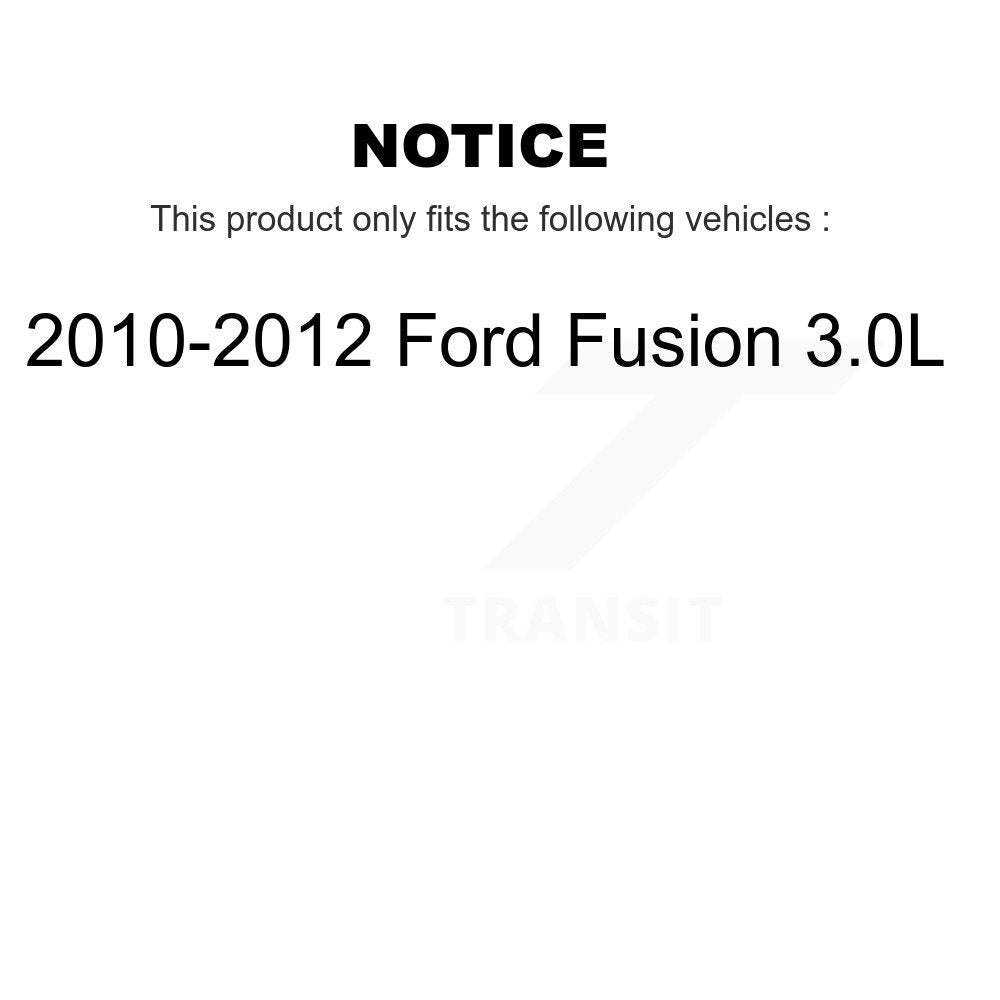 Air Cabin Engine Oil Filters (6 Total) Kit For 2010-2012 Ford Fusion 3.0L