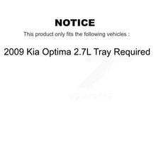 Charger l'image dans la galerie, Air Cabin Engine Oil Filters (6 Total) Kit For 09 Kia Optima 2.7L Tray Required