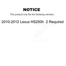 Charger l'image dans la galerie, Air Cabin Engine Oil Filters (6 Total) Kit For 2010-2012 Lexus HS250h 2 Required