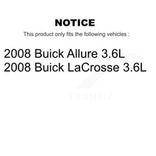 Charger l'image dans la galerie, Air Cabin Engine Oil Filters (6 Total) Kit For 2008 Buick LaCrosse Allure 3.6L