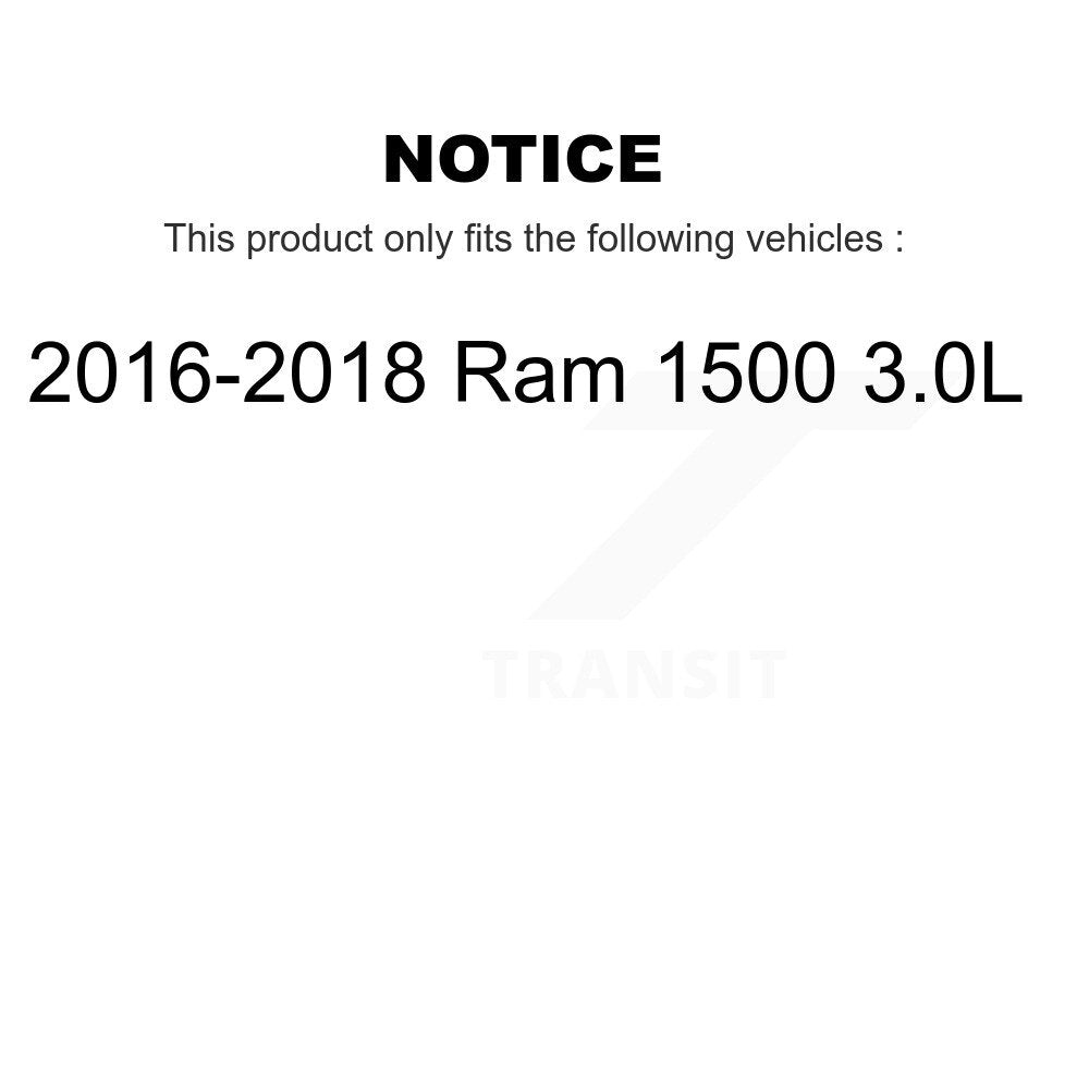 Air Cabin Engine Cartridge Oil Filters (6 Total) Kit For 2016-2018 Ram 1500 3.0L