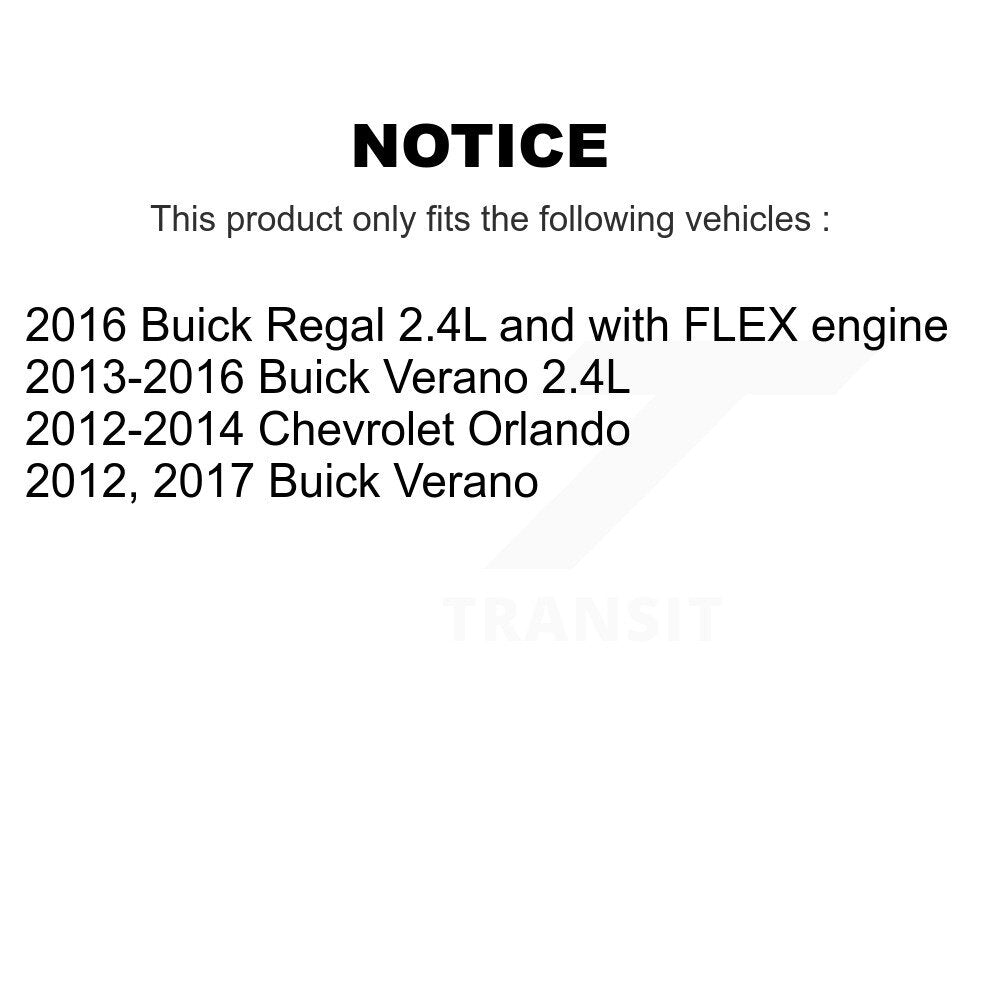 Air Cabin Engine Cartridge Oil Filters (6 Total) Kit For Buick Verano Chevrolet