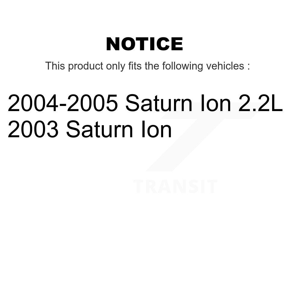 Air Cabin Engine Cartridge Oil Filters (6 Total) Kit For Saturn Ion KFM-101254