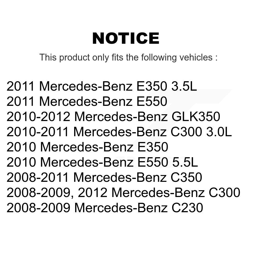 Air Cabin Engine Cartridge Oil Filters (6 Total) Kit For Mercedes-Benz GLK350