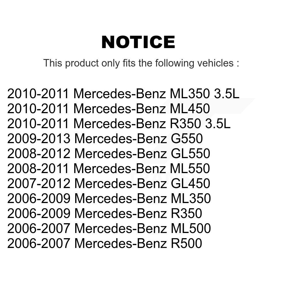 Air Cabin Engine Cartridge Oil Filters (6 Total) Kit For Mercedes-Benz ML350