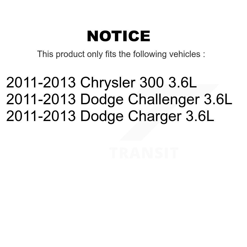 Air Cabin Engine Cartridge Oil Filters (6 Total) Kit For Dodge Chrysler 300 3.6L