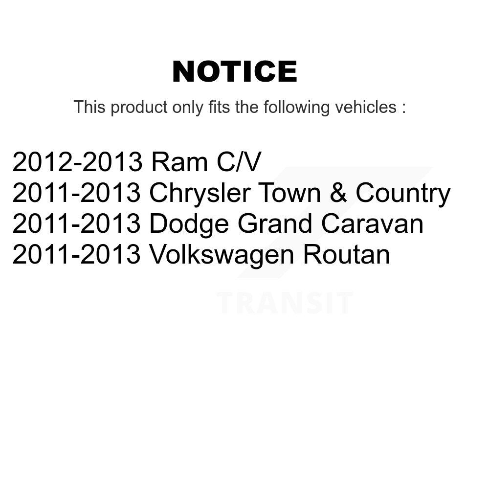 Air Cabin Engine Cartridge Oil Filters (6 Total) Kit For Dodge Grand Caravan &