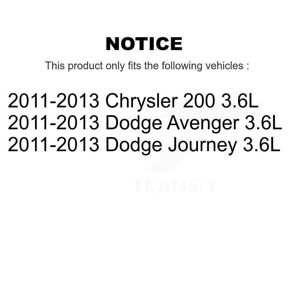 Air Cabin Engine Cartridge Oil Filters (6 Total) Kit For Dodge Journey Chrysler